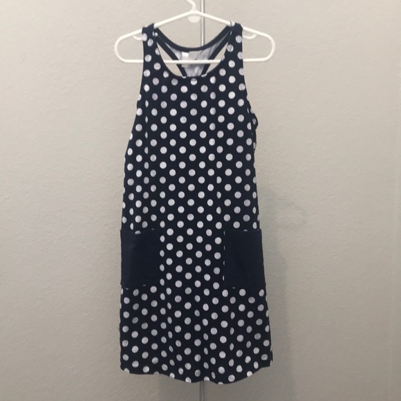 Hanna Andersson Other - Hanna Anderson Navy and white polka dot dress Hanna Andersson Other - Hanna Anderson Navy and white polka dot dress